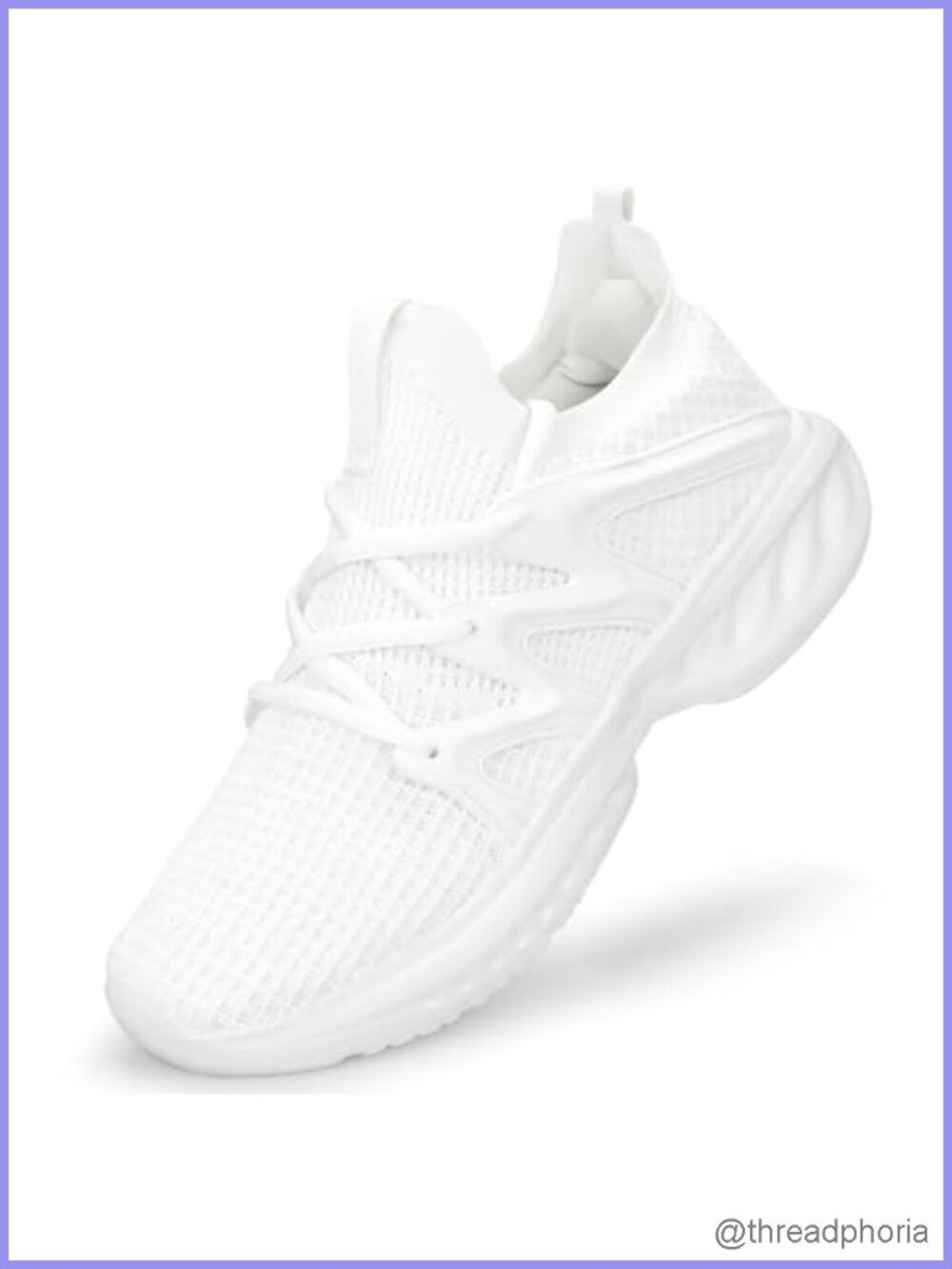 Women's Lightweight Non Slip Mesh Athletic Sneakers Breathable Running Shoes